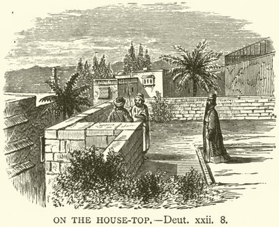 Sur le Toit de la Maison, Deutéronome, xxii, 8 - English School