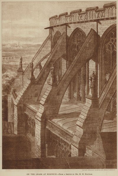 Sur les toits à Norwich - English School