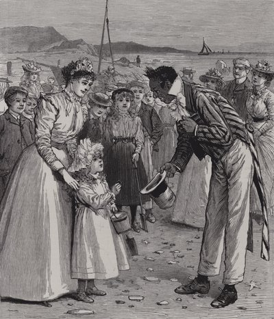 Sur le sable - Oncle Bones - English School