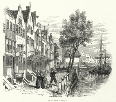 Sur le quai, Leyde - English School