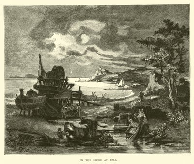 Sur le rivage à Baiae - English School