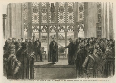 Ouverture de la bibliothèque du Middle Temple - English School