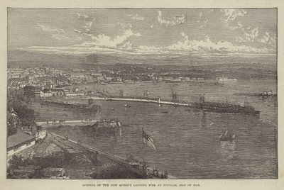 Ouverture du Nouveau Quai de la Reine à Douglas, Île de Man - English School