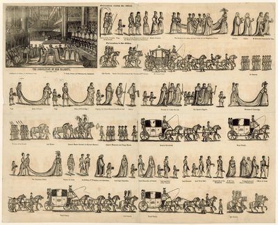 Ordre du couronnement de la reine Victoria - English School
