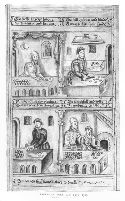 Ordonnance des boulangers de York, 1595-96 - English School