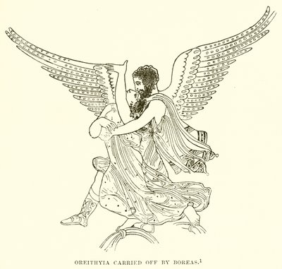 Orithye enlevée par Borée - English School