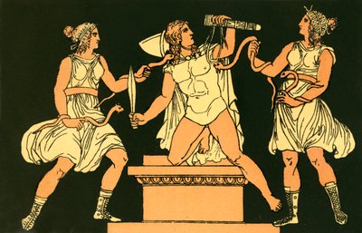 Oreste et les Furies - English School