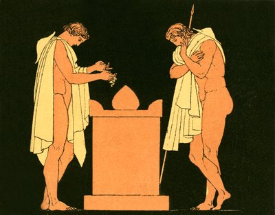 Oreste au tombeau de son père - English School