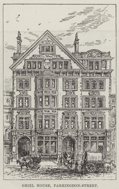 Oriel House, Farringdon-Street - English School