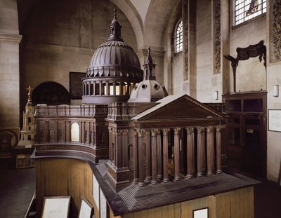 Conception originale de la cathédrale Saint-Paul - English School