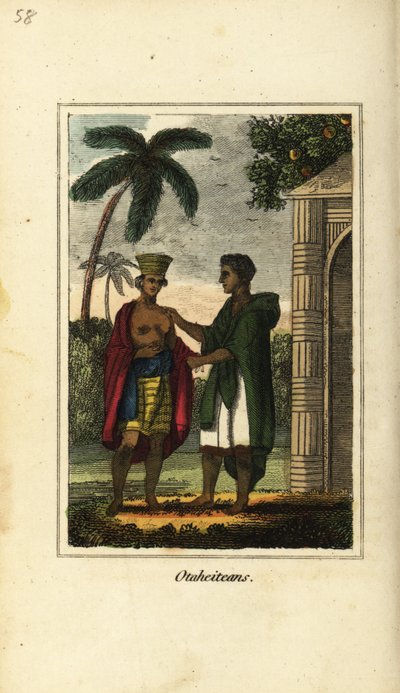 Otaïtiens ou natifs de Tahiti, Polynésie - English School