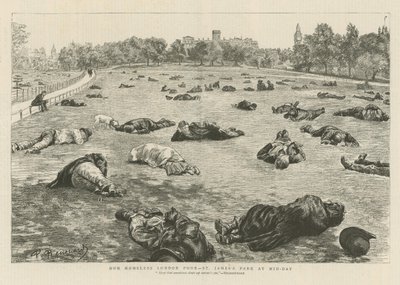 Nos pauvres sans-abri de Londres - English School