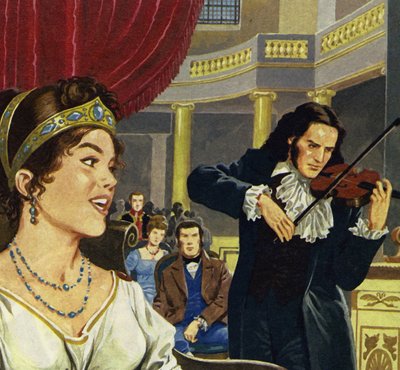 Paganini est devenu chef d