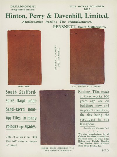 Page du Compendium des Architectes - English School