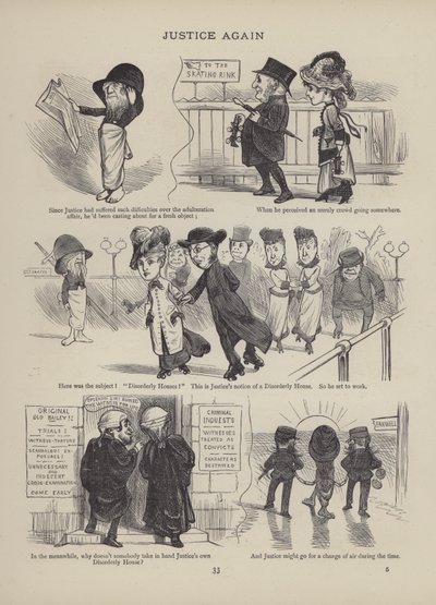 Page de The British Working Man or One Who Does Not Believe In Him (gravure) - English School