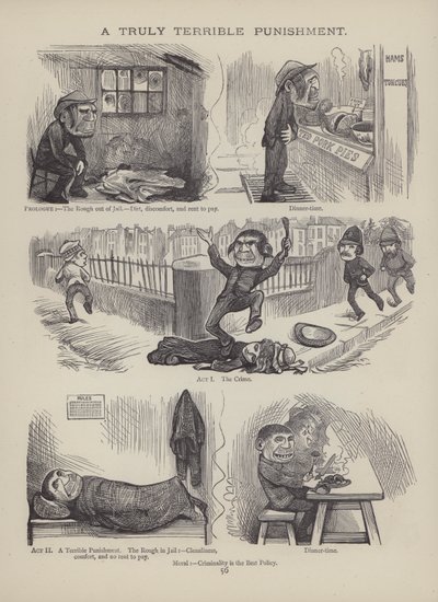 Page de The British Working Man or One Who Does Not Believe In Him (gravure) - English School