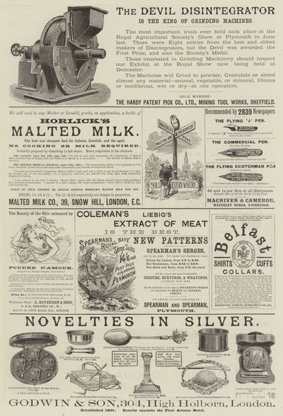 Page de publicités - English School