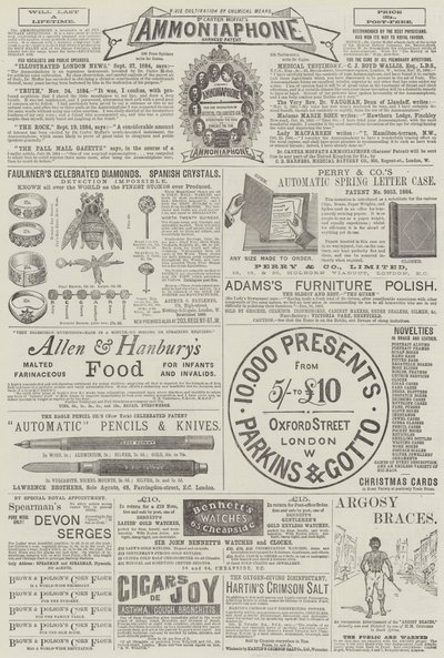 Page de publicités - English School