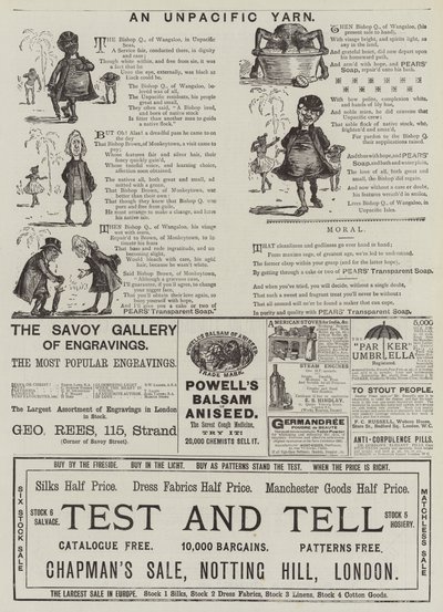 Page de publicités - English School