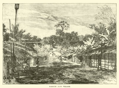 Village Pahouin (Fan) - English School