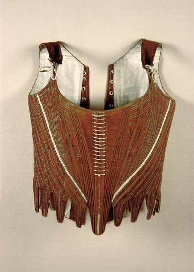 Paire de corsets, vers 1775 - English School