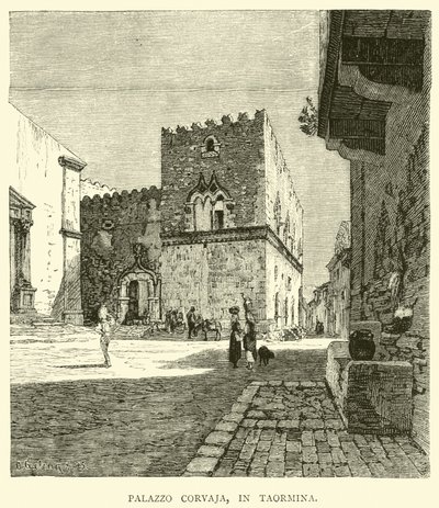 Palais Corvaja, à Taormina - English School