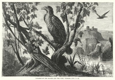 Parabole des aigles et de la vigne, Ézéchiel XVII - English School