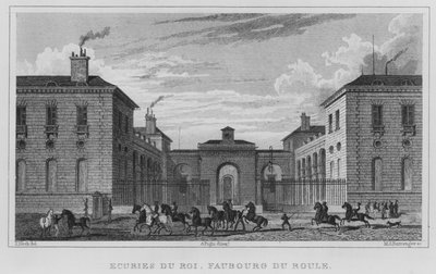 Paris, Écuries du Roi, Faubourg du Roule - English School