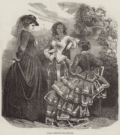 Modes parisiennes pour octobre - English School