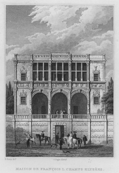 Paris, Maison de François Ier, Champs-Élysées - English School