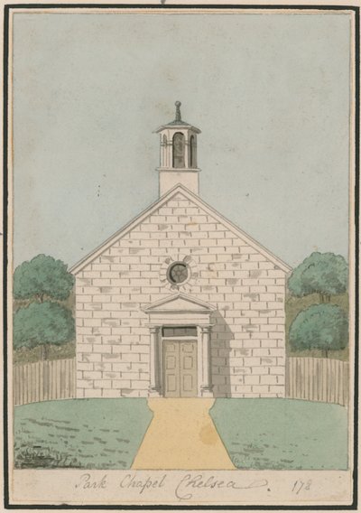 Chapelle du Parc à Chelsea - English School