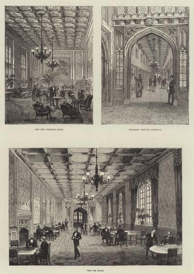 Procédure parlementaire (gravure) - English School