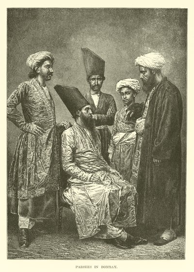 Parsis à Bombay - English School