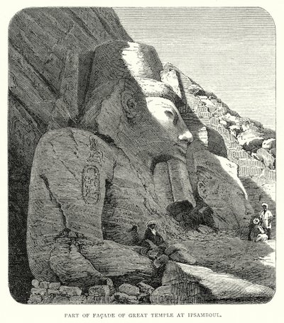 Partie de la façade du Grand Temple d