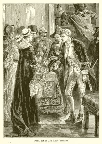 Paul Jones et Lady Selkirk - English School