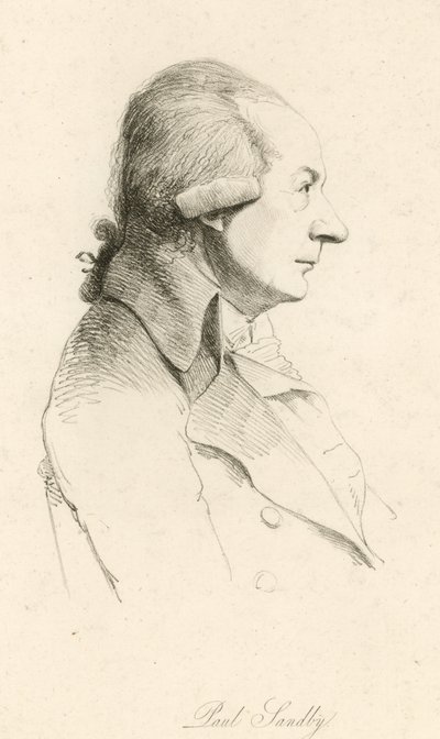 Paul Sandby, cartographe et peintre - English School