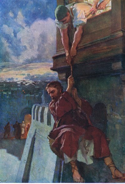 Évasion de Paul de Damas, du Livre d