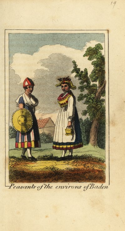 Femmes paysannes des environs de Baden, Allemagne - English School