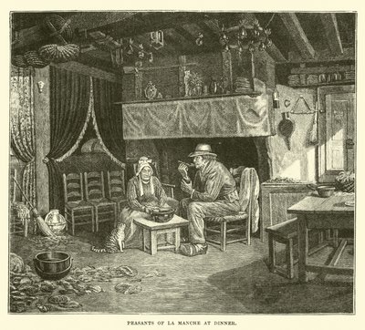 Paysans de La Manche au dîner - English School