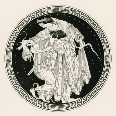 Pélée et Thétis (gravure) - English School