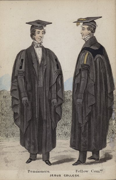 Pensionnaires, Commun Fellow, Jesus College - English School