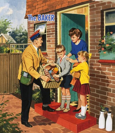 Les gens que vous voyez : Le boulanger - English School