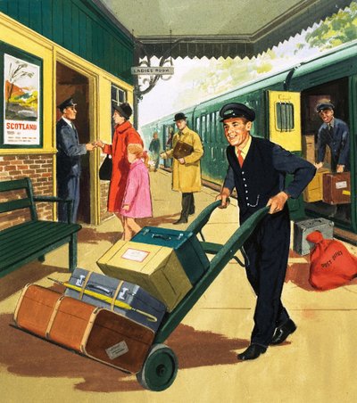 Les gens que vous voyez : Le porteur - English School