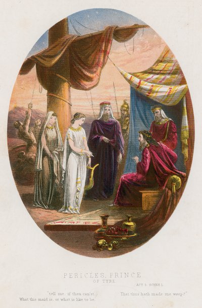 Périclès, Prince de Tyr, Acte V scène i - English School