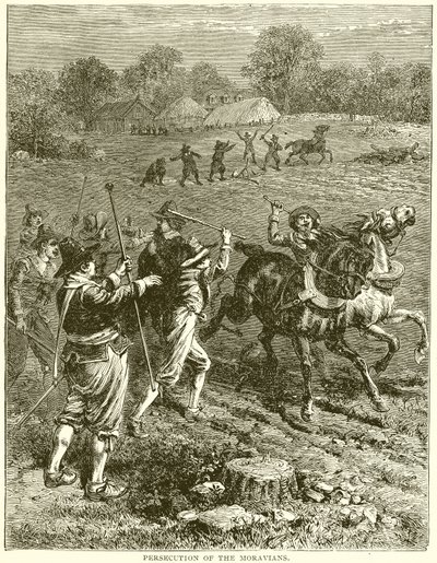 Persécution des Moraves - English School