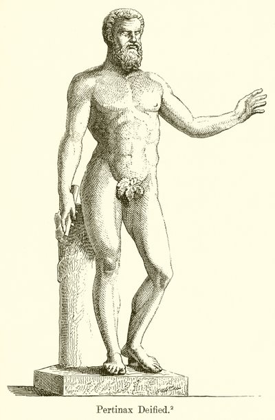 Pertinax divinisé - English School