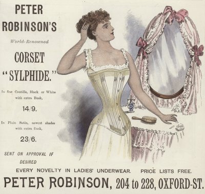 Corset Sylphide de renommée mondiale de Peter Robinson - English School