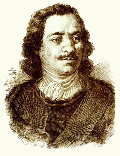 Pierre le Grand, illustration de Cassells Illustrated Universal History par Edward Ollier, publié en 1890 - English School