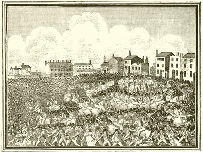 Massacre de Peterloo - English School