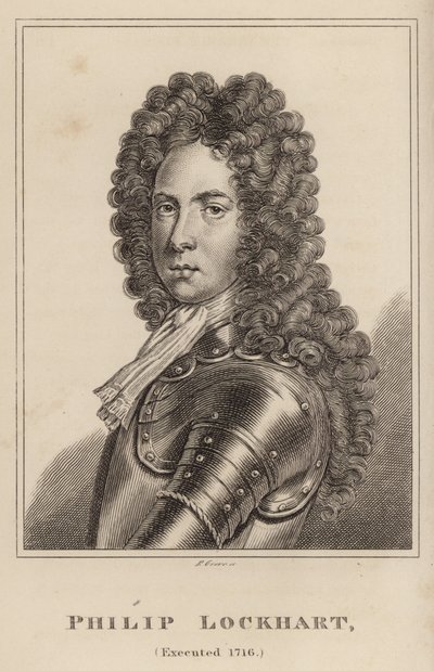 Philip Lockhart, exécuté en 1716 - English School
